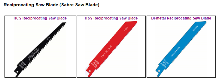 S811h Hcs 18tpi Reciprocating Saw Blade for Wood Cutting