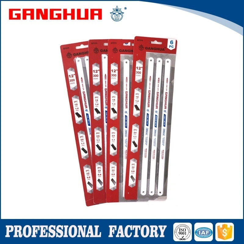 Bimetal Hacksaw Blade for Cutting Metal of Sandflex Quality