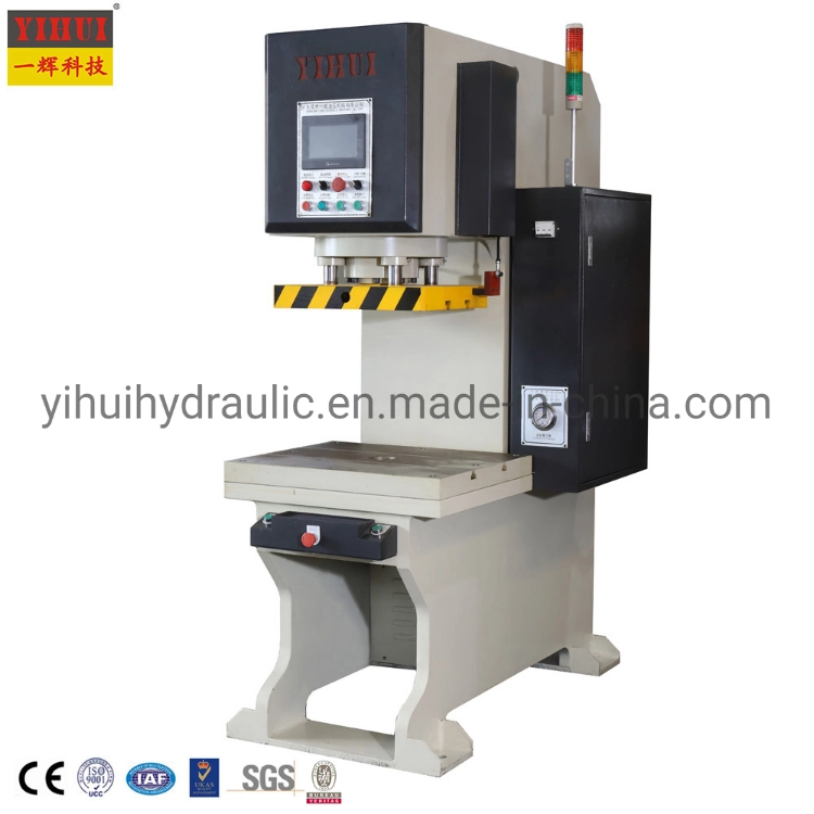 Servo C Frame Metal Forming Hydraulic Press for Motor Parts