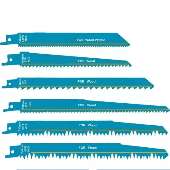 Plunge Cutting Blade Reciprocating Hcs Bim Hm Carbide Blade